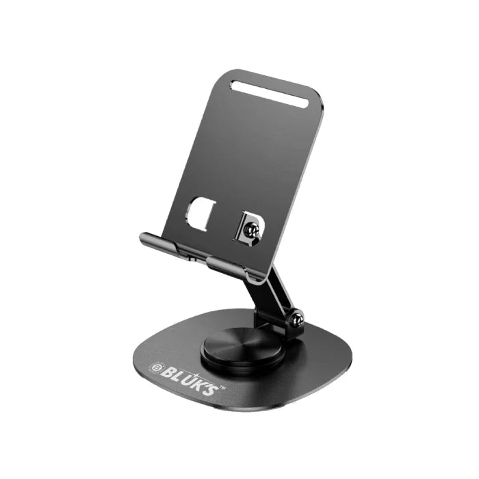 Bluks BX-320 Table Stand – Full Steel Body with 360° Rotation