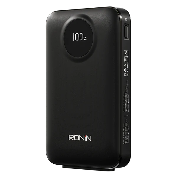 RONIN R-4045 VELOCITY 10,000mAh Power Bank | Fast Charging Portable Battery