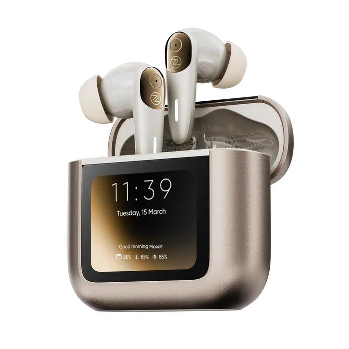 ZERO Display Earbuds -ENC Noise Cancellation & Long Playtime