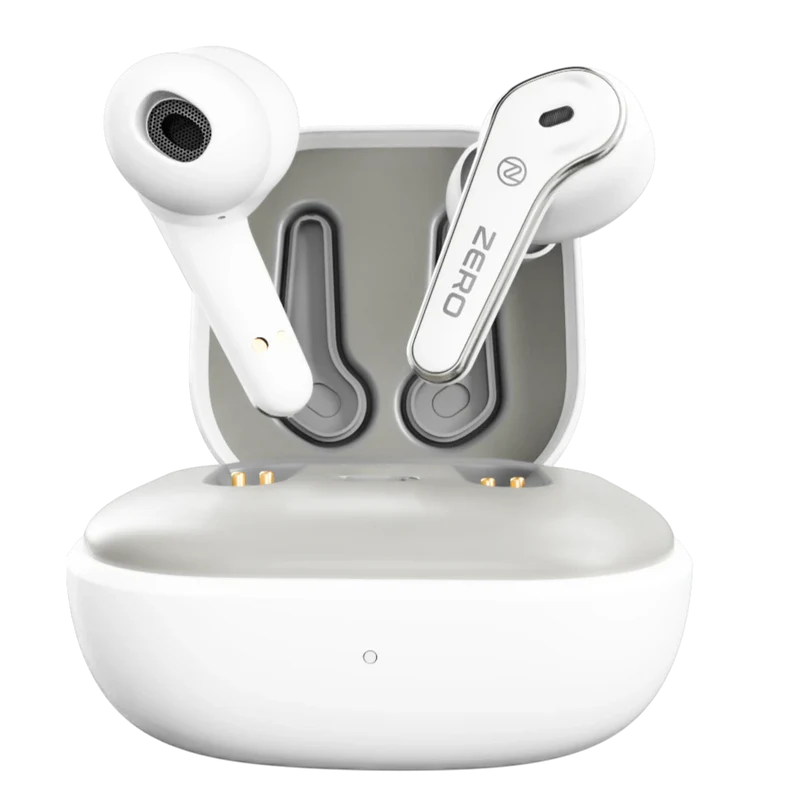 ZERO Flash Earbuds – True Wireless Bluetooth 5.3 Earbuds with Fast Charging, ENC Noise Cancellation & Deep Bass