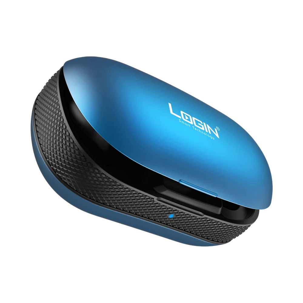 LOGIN L-207 Earbuds | Wireless Bluetooth 5.3 Earphones with Deep Bass & Noise Cancellation