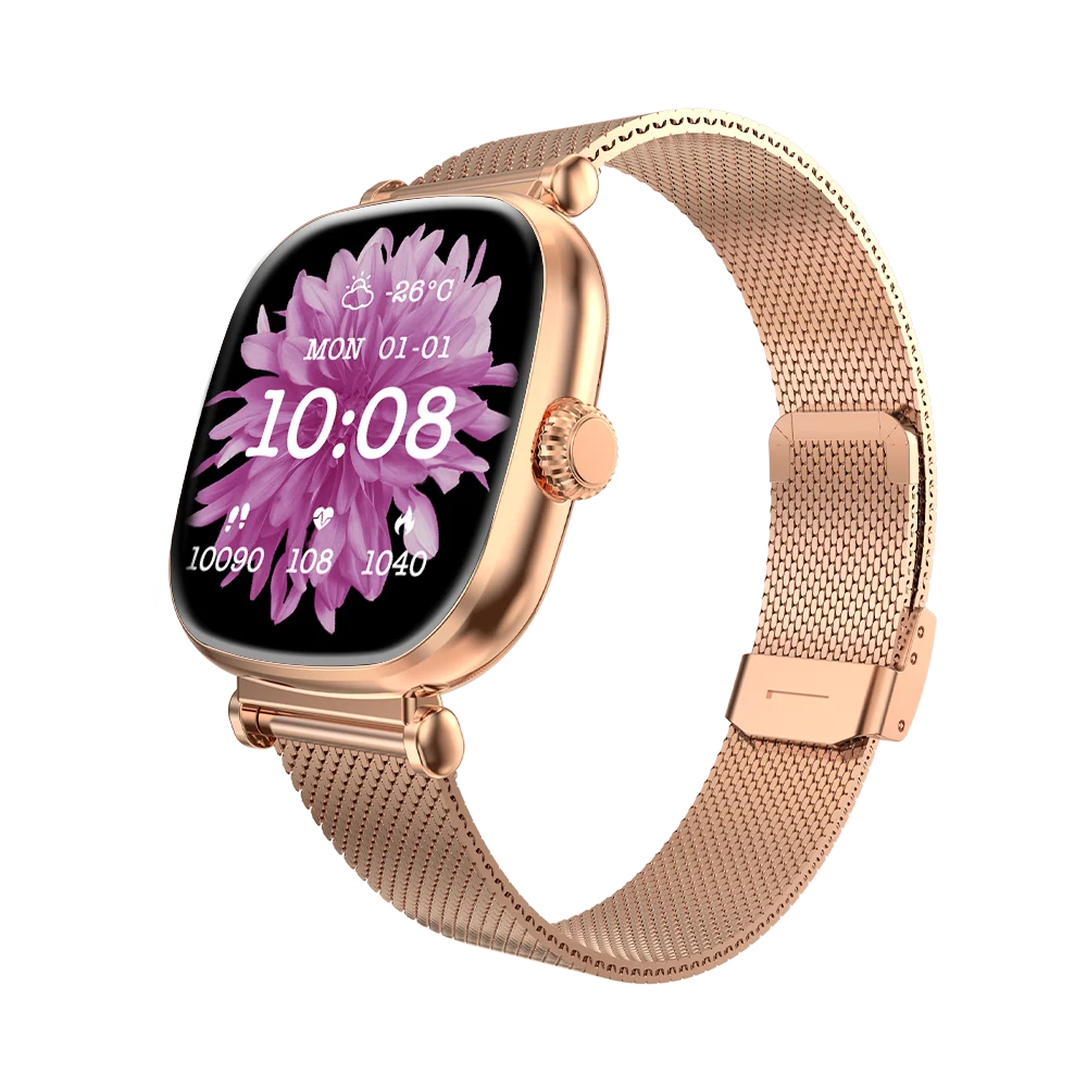 LOGIN L-110 Enigma Diva Smart Watch | Stylish Women’s Smartwatch with Fitness & Health Tracking
