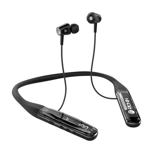 RONIN R-270 Neckband | Wireless Bluetooth Earphones with Mic
