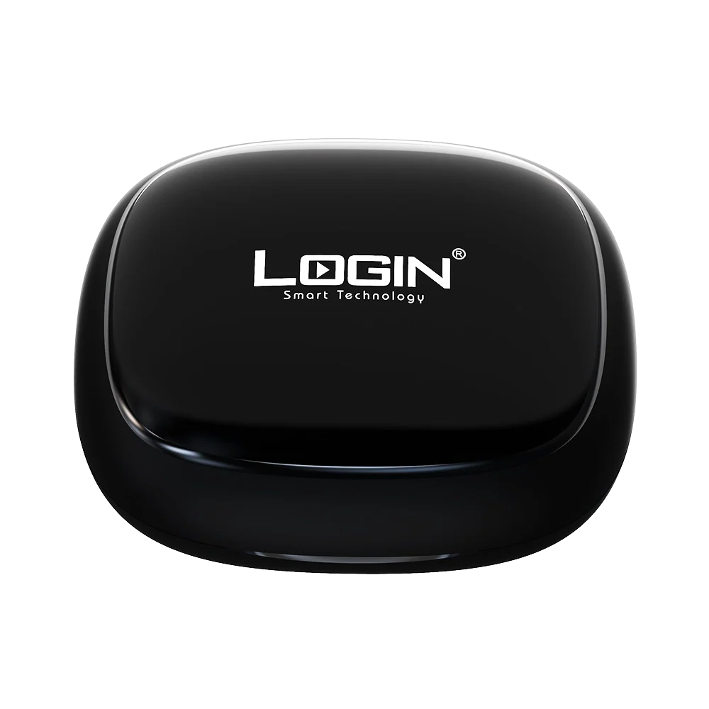 LOGIN L-202 Earbuds | Wireless Bluetooth 5.3 Earphones with Deep Bass & Noise Cancellation