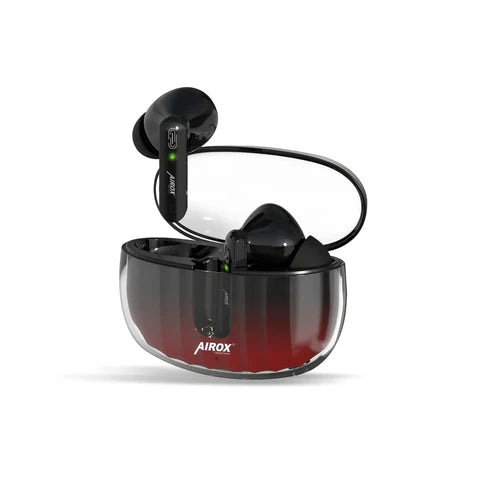 Airox E3 Wireless Earbuds with Crystal Case