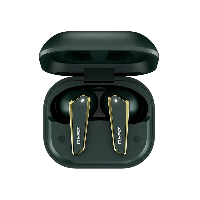 ZERO Flair Earbuds – True Wireless Bluetooth 5.3 Earbuds with ENC Noise Cancellation, Deep Bass & Long Battery Life