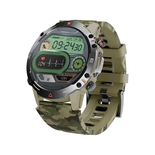 RONIN R-012 Rugged Smart Watch | Tough Design, Fitness Tracking & Smart Notifications