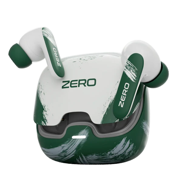 ZERO J-10C Earbuds – True Wireless Bluetooth 5.3 Earbuds with ENC Noise Cancellation, Deep Bass & Long Battery Life
