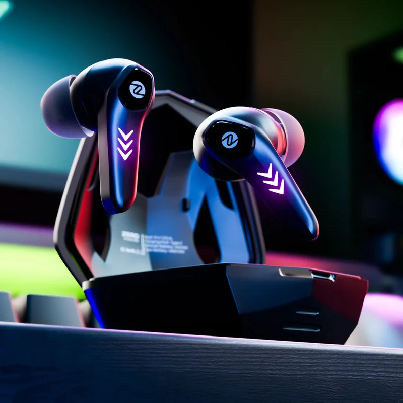 Zero Arcade 800 Earbuds | Wireless Gaming Earphones with Low Latency & Deep Bass