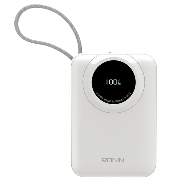 RONIN R-4035 ION 20,000mAh Power Bank | Fast Charging Portable Battery