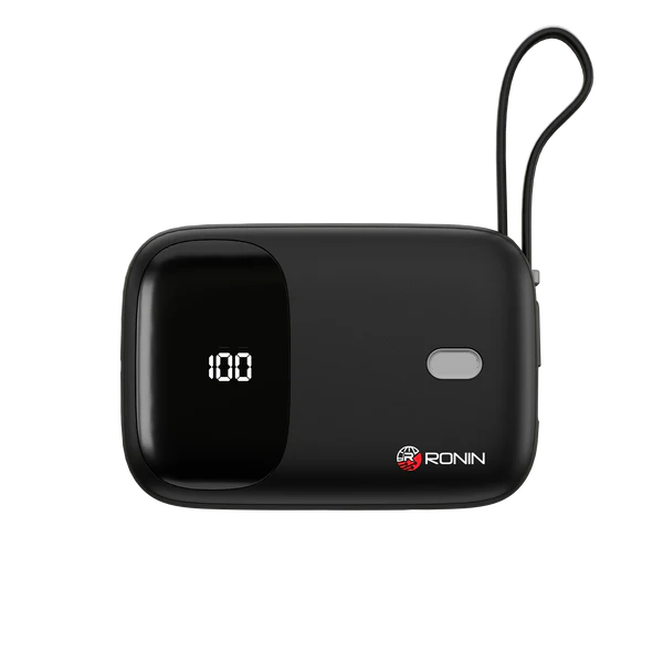 RONIN R-4030 10,000mAh Power Bank | Fast Charging Portable Battery