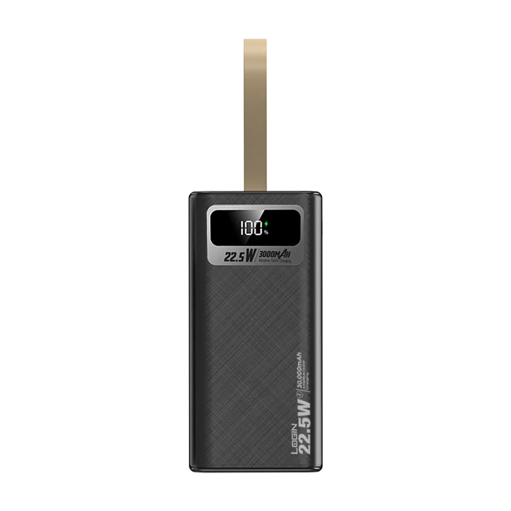 LOGIN L-710 Power Bank | 20000mAh Fast Charging Portable External Battery