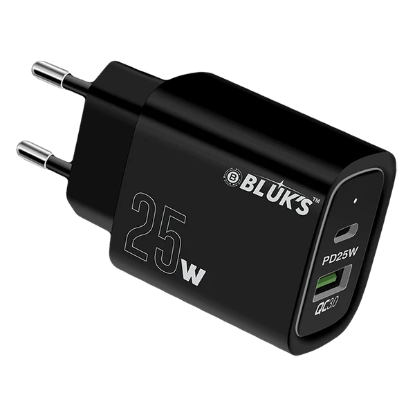 BLUKS BX-621 Charger 25W Type-C | Fast USB-C Wall Adapter