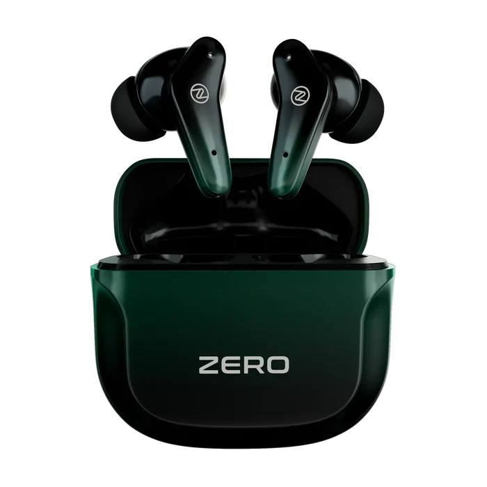 ZERO Quantum Earbuds – True Wireless Bluetooth 5.3 Earbuds with ENC Noise Cancellation, Deep Bass & Gaming Mode