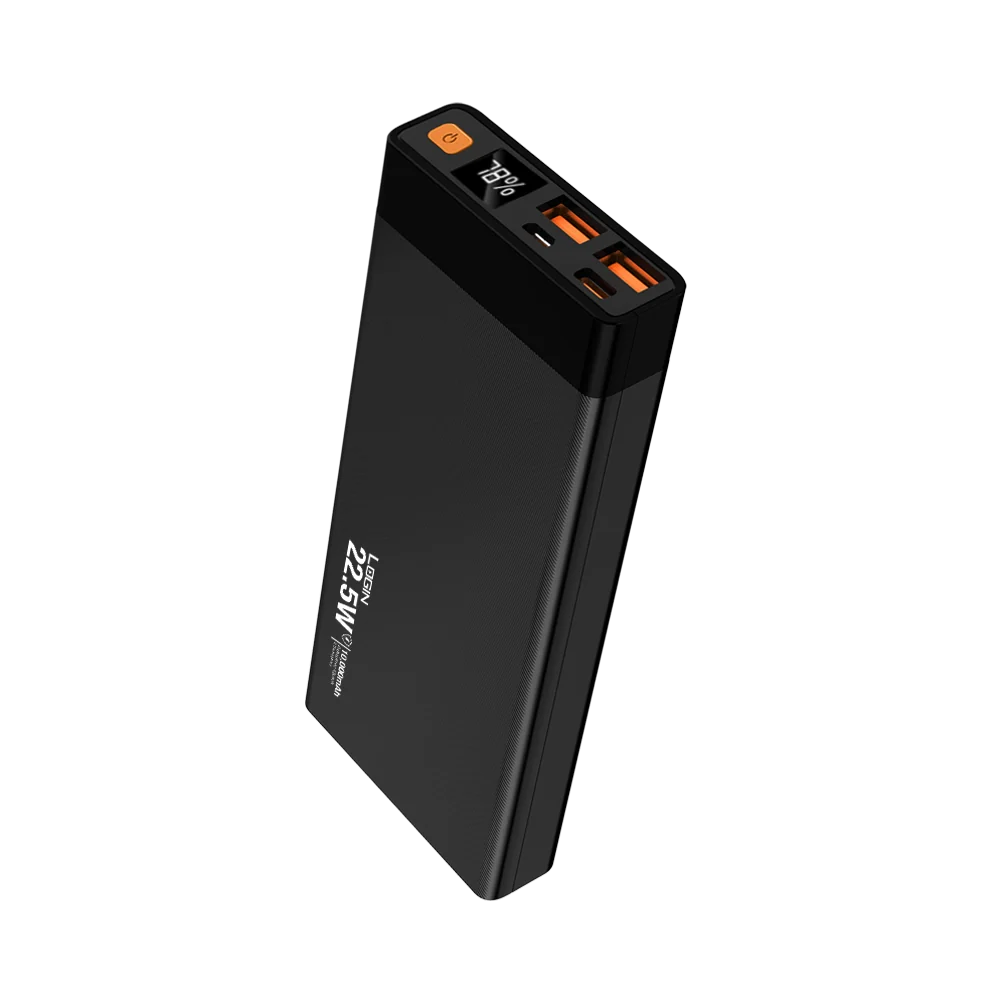 LOGIN L-702 Power Bank | 10000mAh Fast Charging Portable External Battery
