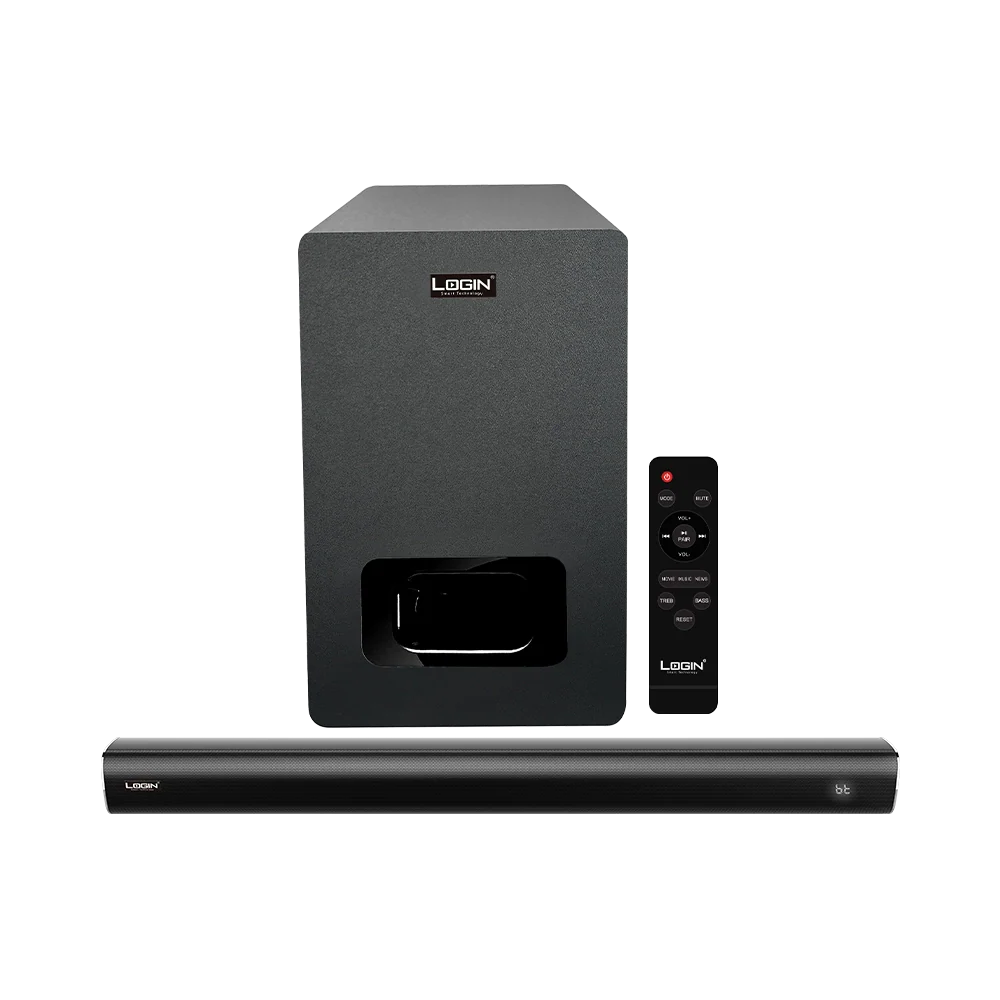 LOGIN L-275 2.1 Channel Speaker System | Bluetooth Multimedia Home Theater
