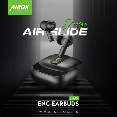 Airox E5 Sliding Wireless Earbuds