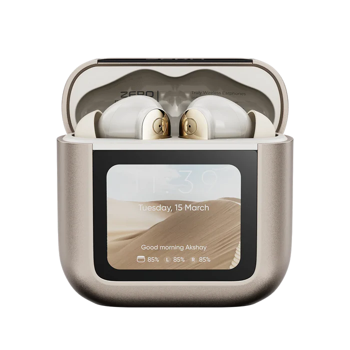 ZERO Display Earbuds -ENC Noise Cancellation & Long Playtime