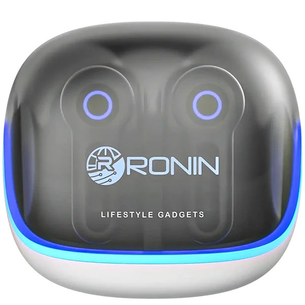 Ronin R-7015 Eclipse – True Wireless Bluetooth Earbuds, Deep Bass, Long Battery Life, IPX4 Waterproof