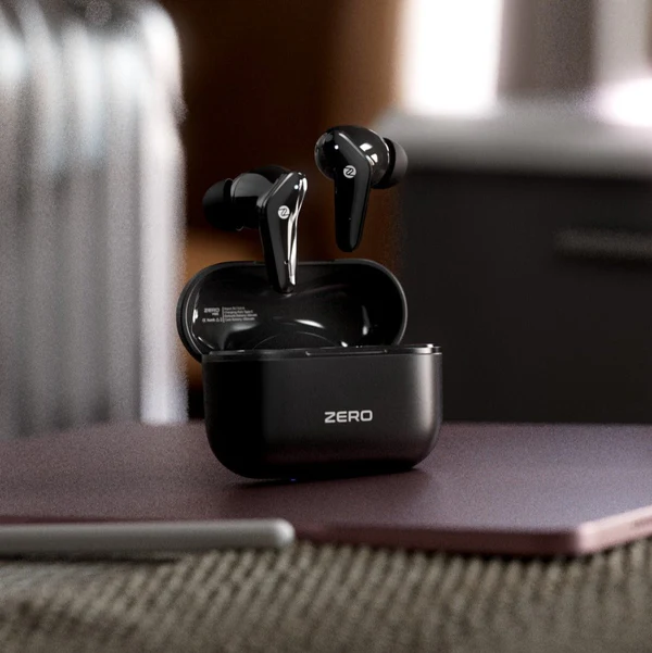 Zero Vibe Earbuds | Wireless Bluetooth 5.3 Earphones with Deep Bass & Noise Cancellation