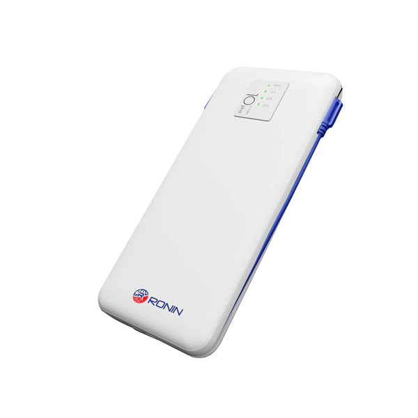 Ronin R-73 Power Bank | 10,000 mAh Portable Charger with Built-in Cable