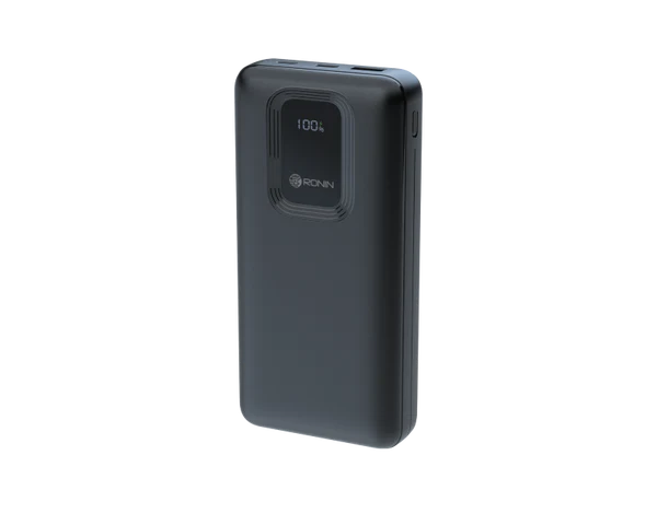 Ronin R-4025 REVIVE Power Bank – 20,000 mAh Fast Charging Portable Battery