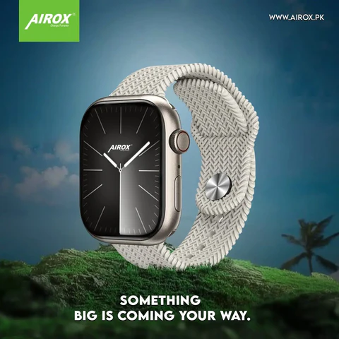 Airox W1 Smart Watch | Fitness Tracker with Heart Rate, Sports Modes & Notifications