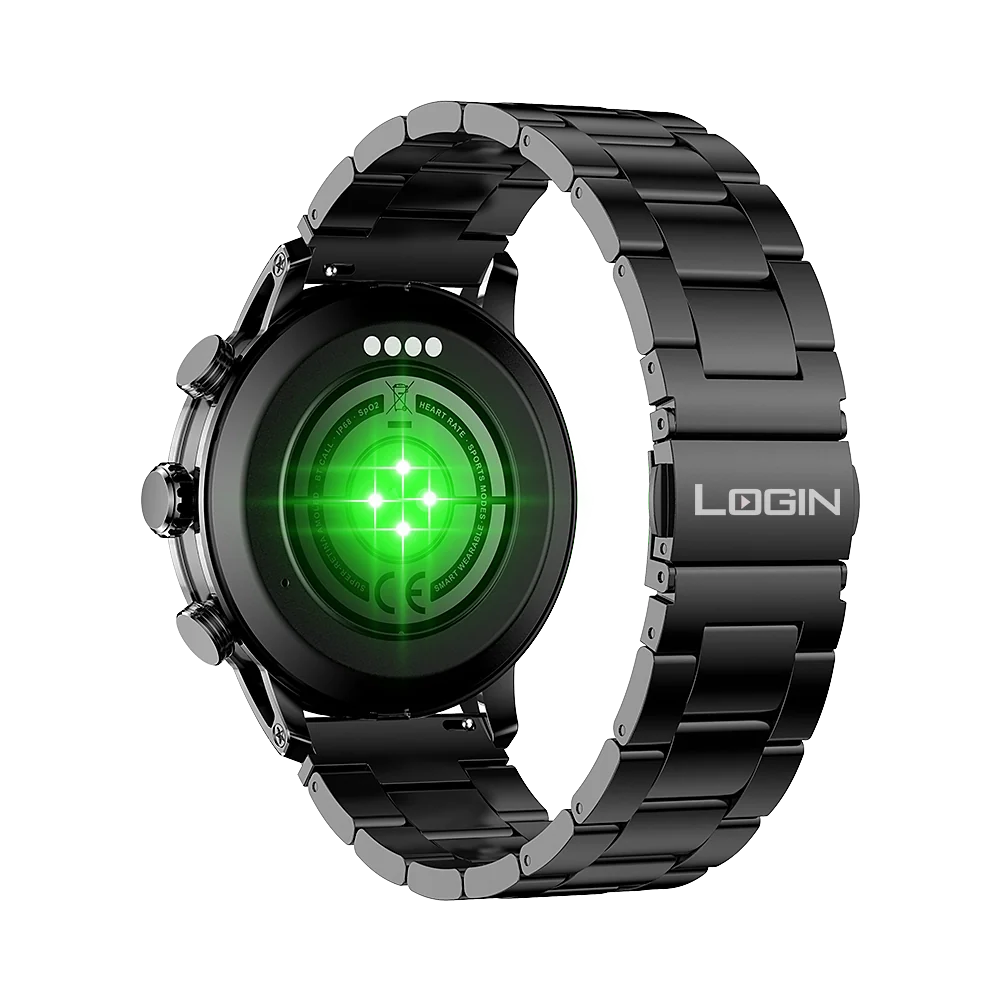 LOGIN L-108 Royal Smart Watch | Premium Bluetooth Calling Smartwatch with Fitness & Health Tracking