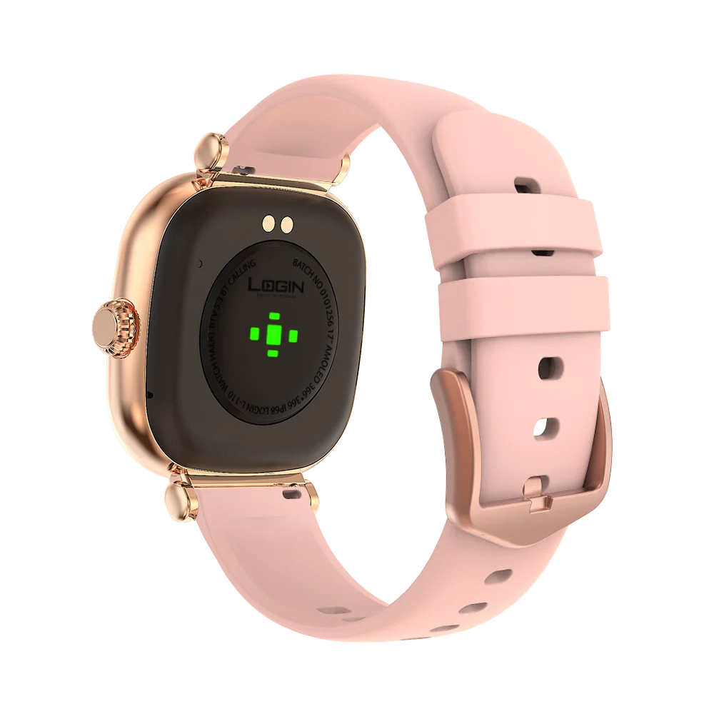 LOGIN L-110 Enigma Diva Smart Watch | Stylish Women’s Smartwatch with Fitness & Health Tracking