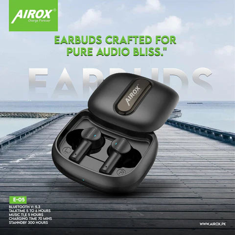 Airox E5 Sliding Wireless Earbuds
