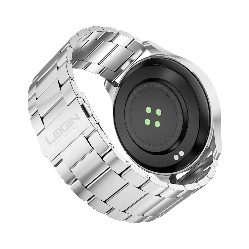 LOGIN L-103 Gentleman Smart Watch | Premium Bluetooth Fitness Tracker with Health Monitoring