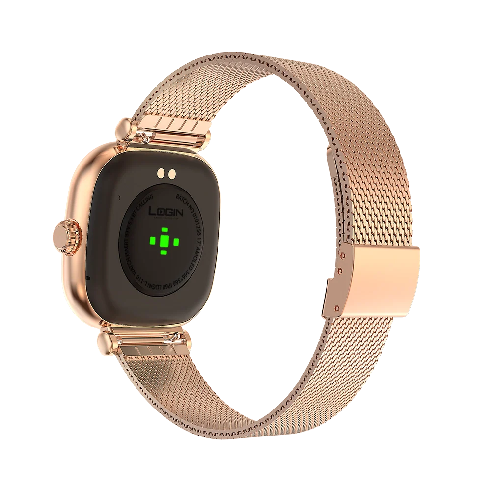 LOGIN L-110 Enigma Diva Smart Watch | Stylish Women’s Fitness & Health Tracker