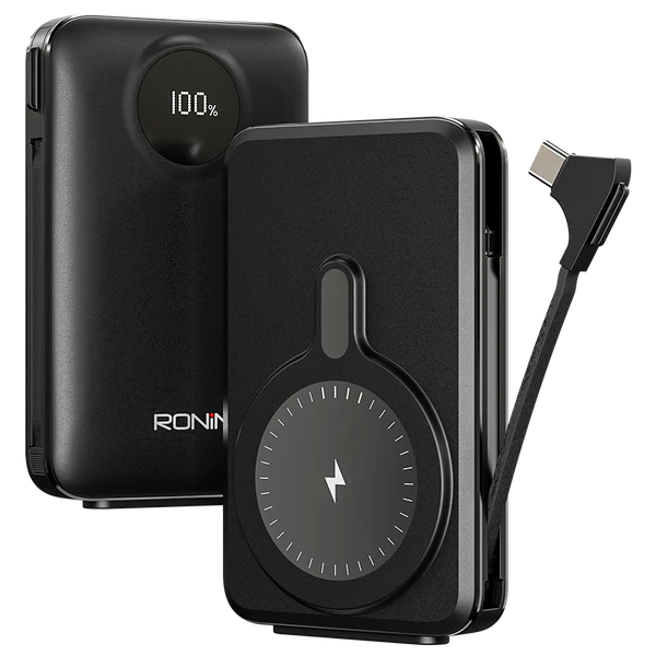 RONIN R-4045 VELOCITY 10,000mAh Power Bank | Fast Charging Portable Battery