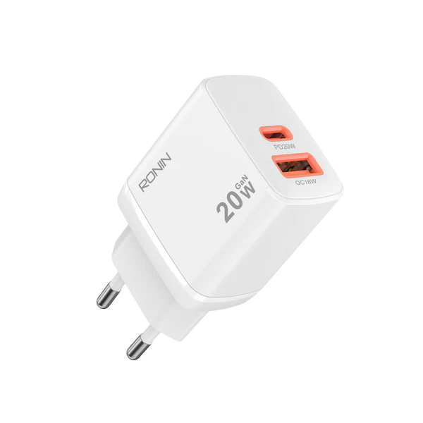 RONIN R-6025 Charger | Fast USB-C & USB Wall Adapter