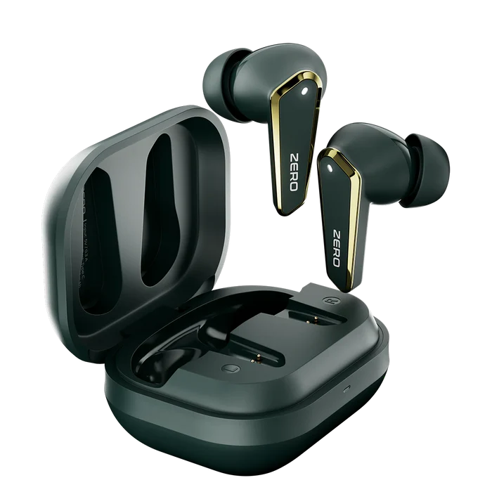 ZERO Flair Earbuds – True Wireless Bluetooth 5.3 Earbuds with ENC Noise Cancellation, Deep Bass & Long Battery Life