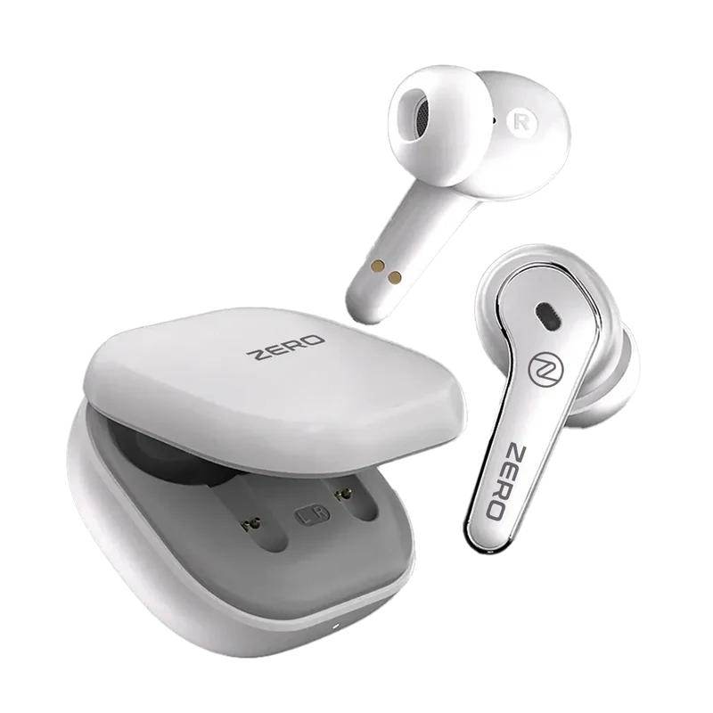 ZERO Flash Earbuds – True Wireless Bluetooth 5.3 Earbuds with Fast Charging, ENC Noise Cancellation & Deep Bass