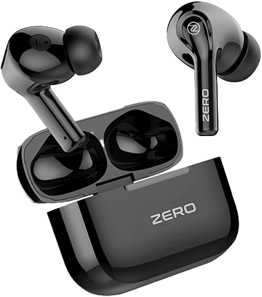 Zero Aura Earbuds | Wireless Bluetooth 5.3 Earphones with Deep Bass & Noise Cancellation