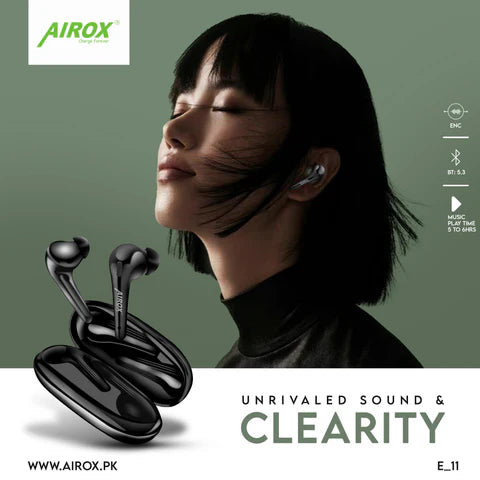 Airox E11 Wireless Earbuds – Bluetooth 5.3