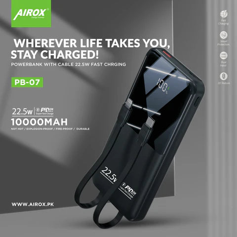 Airox PB-07 Portable Power Bank