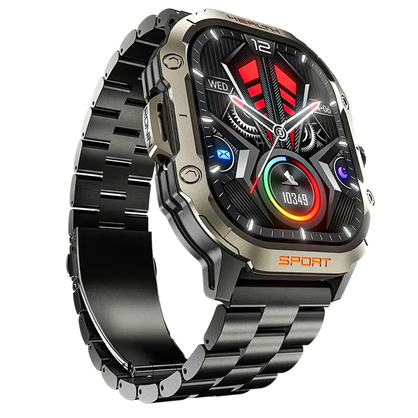 RONIN R-013 LUXE Smart Watch | Premium Design, Fitness Tracking & Smart Notifications