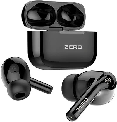 Zero Aura Earbuds | Wireless Bluetooth 5.3 Earphones with Deep Bass & Noise Cancellation