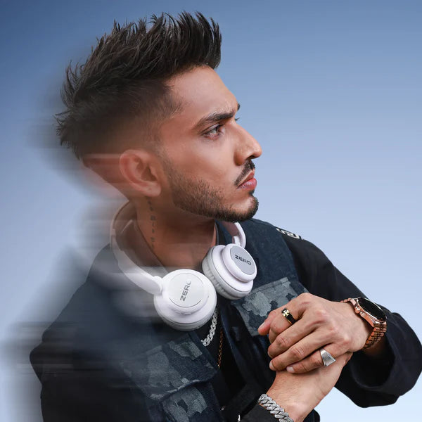 Zero Storm Headphones | Wireless Over-Ear Bluetooth Headset with Deep Bass & Noise Cancellation