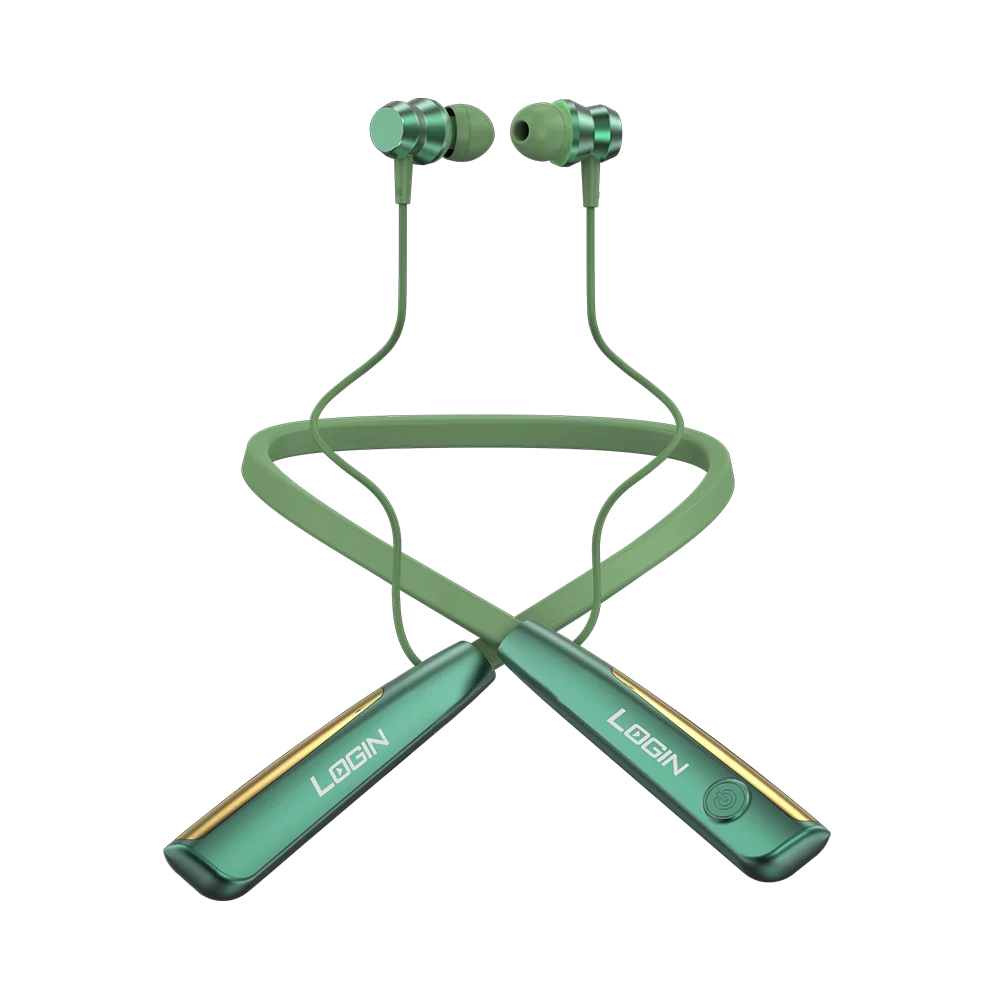 LOGIN L-260 Neckband | Wireless Bluetooth Earphones with Mic