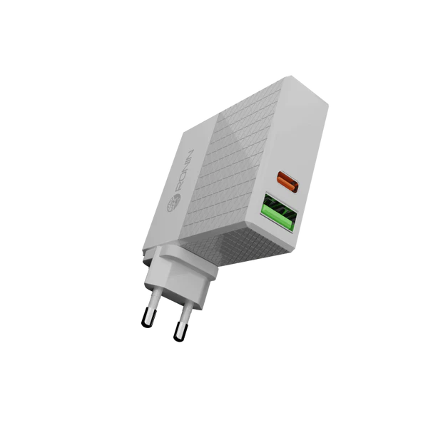 RONIN R-315 65W Charger | Fast USB-C & USB Wall Adapter