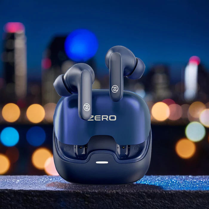 ZERO Wave Earbuds – True Wireless Bluetooth 5.3 Earbuds with ENC Noise Cancellation, Deep Bass & IPX4 Waterproof