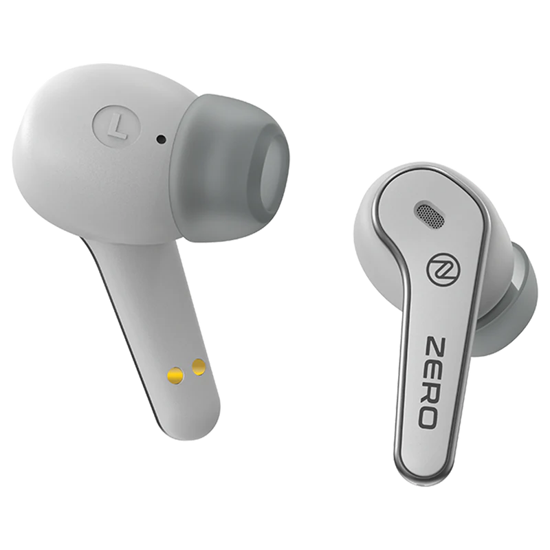 ZERO Flash Earbuds – True Wireless Bluetooth 5.3 Earbuds with Fast Charging, ENC Noise Cancellation & Deep Bass