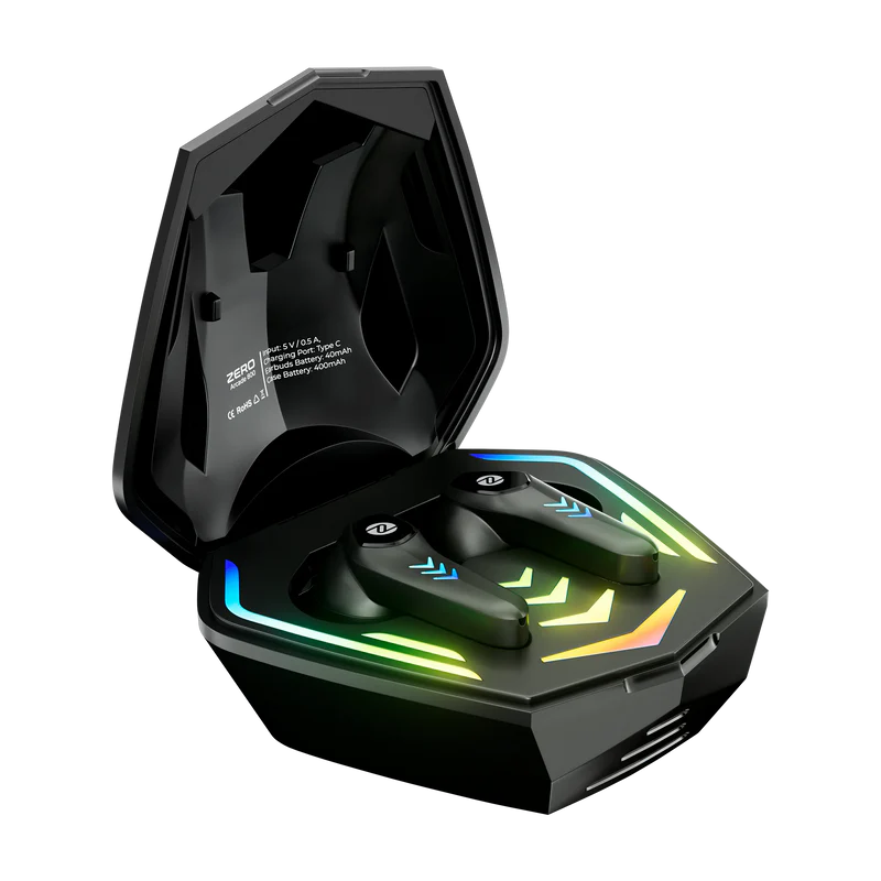 Zero Arcade 800 Earbuds | Wireless Gaming Earphones with Low Latency & Deep Bass