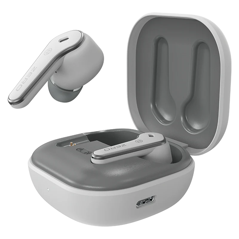 ZERO Flash Earbuds – True Wireless Bluetooth 5.3 Earbuds with Fast Charging, ENC Noise Cancellation & Deep Bass