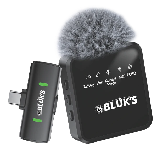 BLUK'S BX-17 | Lavaliere Collar Wireless ANC Mic