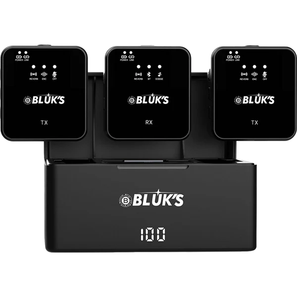 BLUKS BX-111 ENC Wireless Mic with Handheld Stick